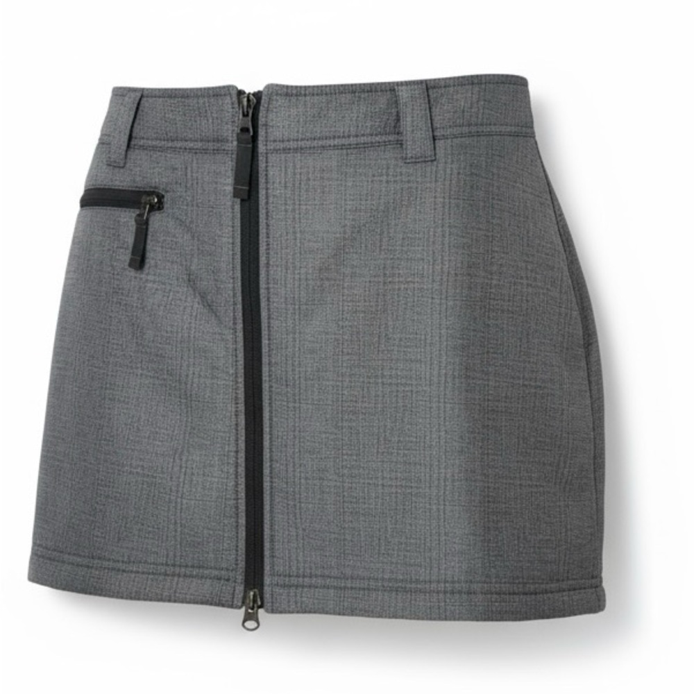SKHOOP MINI CENTER ZIP Puffer Skirt